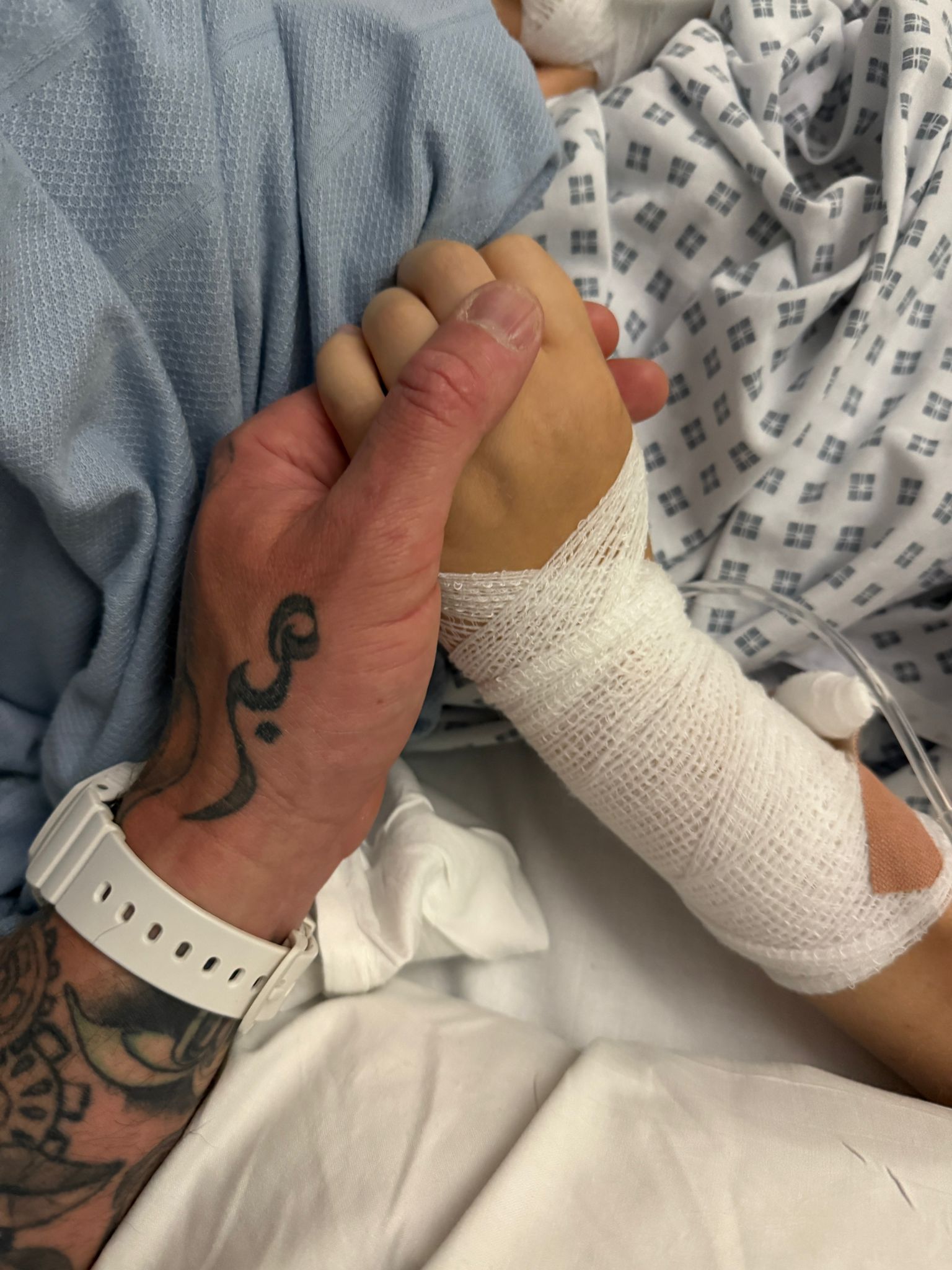 Kid in hospital